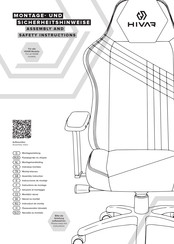 HIVAR ORBICAL XL 60201010 Assembly And Safety Instructions