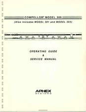 Aphex COMPELLOR 303 Operating Manual
