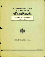 Heath Company Heathkit G-1 Assembling And Using
