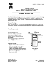 MEI TRC 6512 Installation And Operation Manual