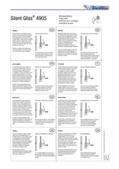 Silent Gliss 4905 Fitting Instructions Manual