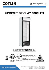 COTLIN WX-UDC-P354 Instruction Manual
