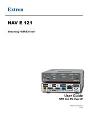 Extron electronics NAV E 121 User Manual