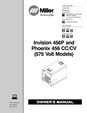 Miller Phoenix 456 CC/CV Owner's Manual