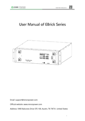 RENON EBrick Series User Manual