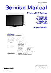 Panasonic Viera TX-L26C10PS Service Manual