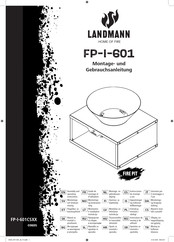 Landmann FP-I-601 Assembly And Operating Instructions Manual