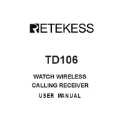 Retekess TD106 User Manual