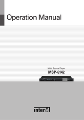 Inter-m MSP-6142 Operation Manual