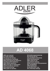 Adler Europe AD 4068 User Manual