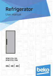 Beko RFNE 270 L 33S User Manual