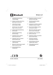 EINHELL TP-CC 10 T Original Operating Instructions