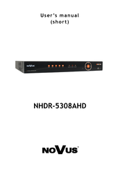 Novus NHDR-5308AHD User Manual