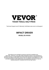 VEVOR DC-81933S Manual