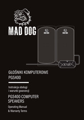 MAD DOG PGS400 Operating Manual & Warranty