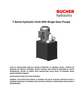 Bucher Hydraulics T61B355CA1FF-01 Manual