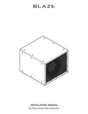 Blaze BL118SS Installation Manual