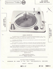 Howard PHOTOFACT RCA VICTOR 205 Series Manual