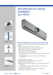 Trox VSD50 Installation Manual