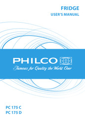 Philco PC 175 D User Manual