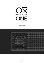 OXI INSTRUMENTS One User Manual