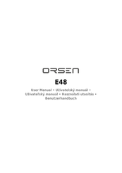 ORSEN E48 User Manual