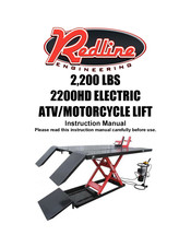 Redline 2200HD Instruction Manual