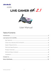 Avermedia GC575 User Manual