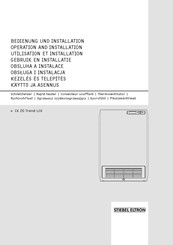 Steibel Eltron CK 20 Trend LCD Administrator's Manual For Operation And Installation