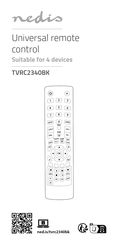 nedis TVRC2340BK Quick Start Manual