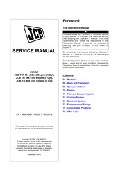 jcb T4i 448 Service Manual