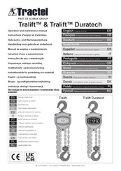Alimak Tractel Tralift Operation And Maintenance Manual