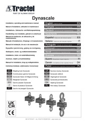 Alimak Tractel Dynascale Installation, Operating And Maintenance Manual