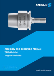 SCHUNK TRIBOS-Mini Assembly And Operating Manual