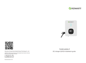 Growatt THOR 40DS-P Quick Installation Manual