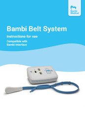 Bambi Belt System Instructions For Use Manual