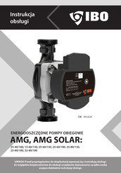 IBO AMG SOLAR 25-60/180 Instruction Manual