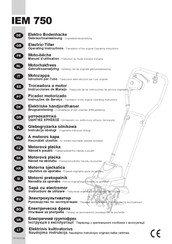 Ikra IEM 750 Operating Instructions Manual
