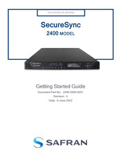Safran SecureSync 2400 Getting Started Manual