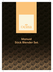Ocina Stick Blender Set Manual