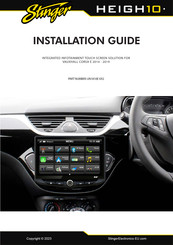 Stinger HEIGH10 UN1810E-VX2 Installation Manual