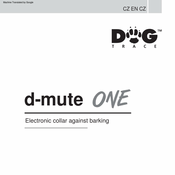 Dog trace d-mute Manual