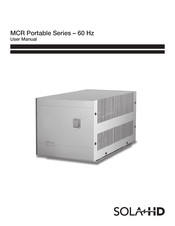 Sola HD MCR Portable Series User Manual