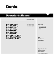 Terex S60XCH-48334 Instructions Manual