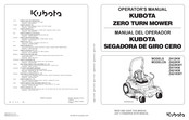 Kubota Z412KW Operator's Manual