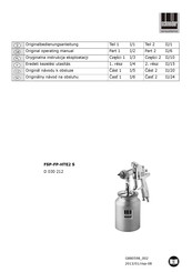 Schneider Airsystems D 030 212 Operating Manual