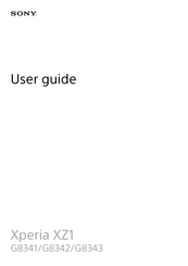 Sony G8341 User Manual