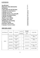 Electrolux EKG5302X Manual