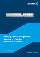 SCHUNK TENDO SVL-Extension Assembly And Operating Manual