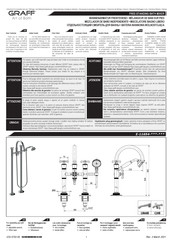 Graff E-11654 Series Instructions For Assembly And Use